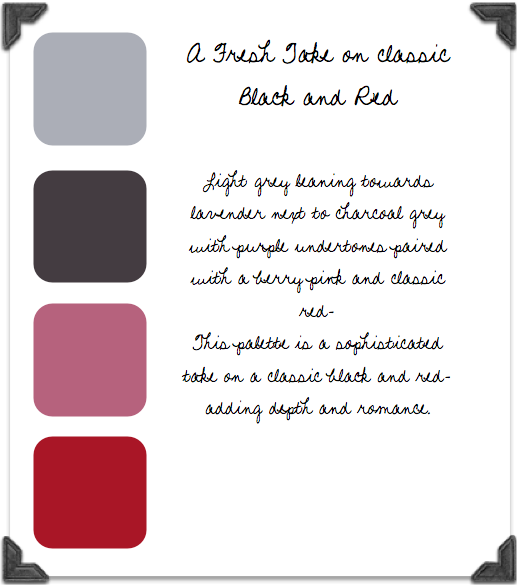 I created this color palette as a potential theme for a client's Vow Renewal